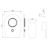 Picture of Single Lever 3-inlet Diverter Exposed Parts Kit