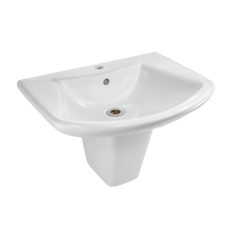 Picture of Wall Hung Basin with Half  Pedestal