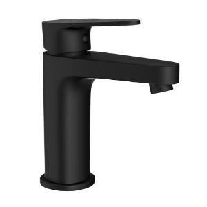 Picture of Single Lever Basin Mixer - Black Matt