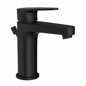 Picture of Single Lever Basin Mixer - Black Matt