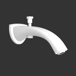 Picture of Bath Tub Spout - White matt