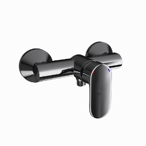 Picture of Single Lever Exposed Shower Mixer - Black Chrome