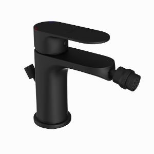 Picture of Single Lever Bidet Mixer with Popup Waste - Black Matt