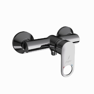 Picture of Single Lever Exposed Shower Mixer - Black Chrome