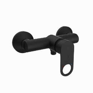 Picture of Single Lever Exposed Shower Mixer - Black Matt