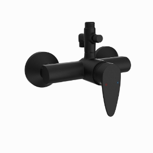 Picture of Single Lever Exposed Shower Mixer - Black Matt