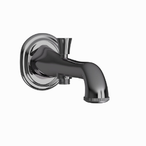 Picture of Bath Tub Spout with Button attachment - Black Chrome