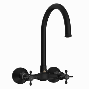 Picture of Sink Mixer with Regular Swinging Spout - Black Matt