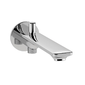 Picture of Bathtub Spout with Button Attachment - Chrome