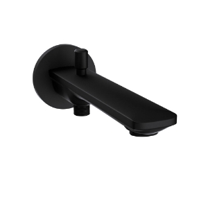 Picture of Bathtub Spout with Button Attachment - Black Matt