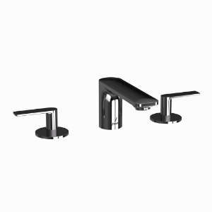 Picture of 3-Hole Basin Mixer - Black Chrome