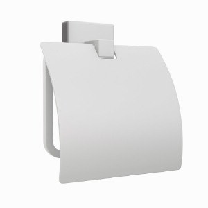 Picture of Toilet Roll Holder with Flap - White Matt