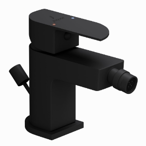 Picture of Single Lever 1-Hole Bidet Mixer - Black Matt