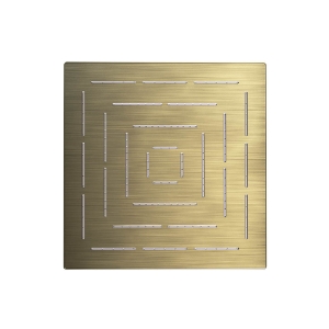 Picture of Square Shape Single Flow Maze Overhead Shower - Antique Bronze