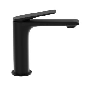 Picture of Single Lever Extended Basin Mixer - Black Matt