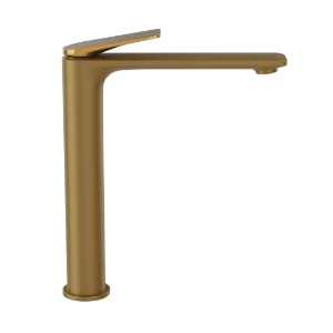 Picture of Single Lever Tall Boy - Lever: Gold Bright PVD | Body: Gold Matt PVD