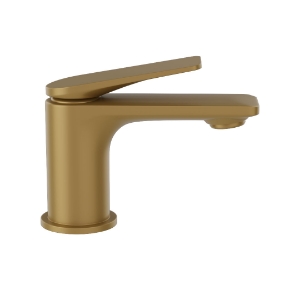 Picture of Single Lever Basin Mixer - Gold Matt PVD