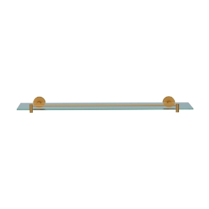 Picture of Glass Shelf 600mm Long - Gold Matt PVD