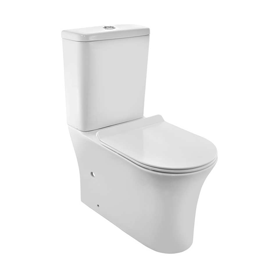 Picture of Rimless Bowl With Cistern For Coupled WC