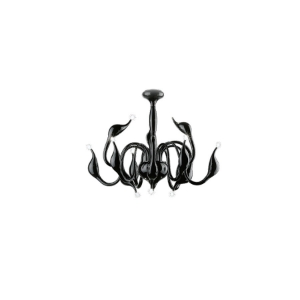 Picture of Meta Swan Ceiling Light - Black Chrome