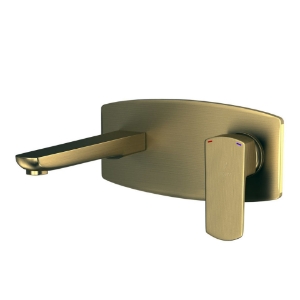 Picture of Exposed Part Kit of Single Lever Basin Mixer Wall Mounted - Antique Bronze