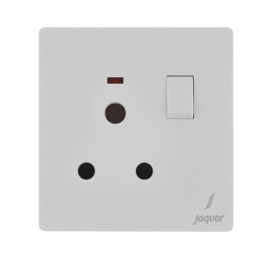 Picture of 16A Switched Socket With Indicator - White