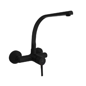 Picture of Single Lever Sink Mixer  - Black Matt