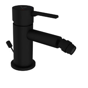 Picture of Single Lever 1-Hole Bidet Mixer  - Black Matt