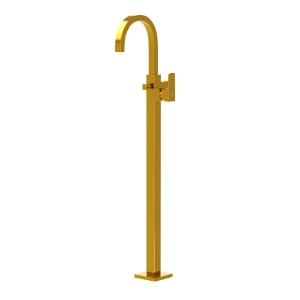 Picture of Exposed Parts of Floor Mounted Single Lever Bath Mixer - Gold Bright PVD