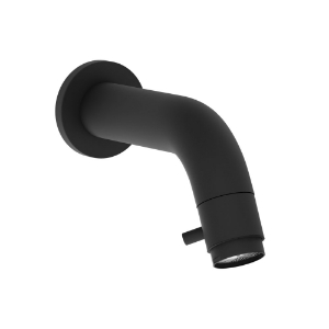 Picture of Spout Operated Bib Tap - Black Matt