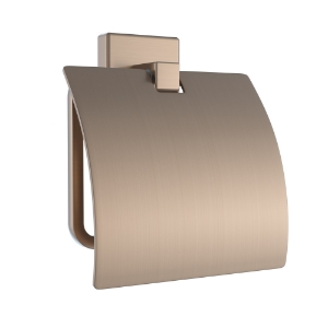 Picture of Toilet Roll Holder with Flap - Gold Dust