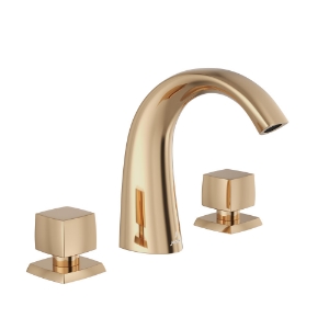 Picture of 3-Hole Basin Mixer -Auric Gold