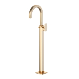 Picture of Exposed Parts of Floor Mounted Single Lever Bath Mixer - Auric Gold