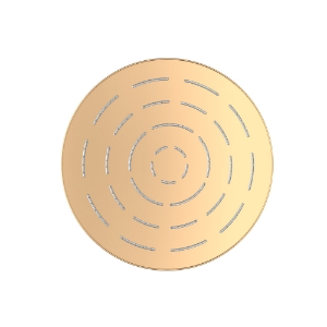 Picture of Round Shape Single Flow Maze Overhead Shower - Auric Gold