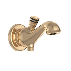 Picture of Bath Tub Spout with Button Attachment - Auric Gold