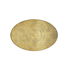 Picture of Maze Overhead Shower 340X220mm Oval Shape Single Flow - Antique Bronze