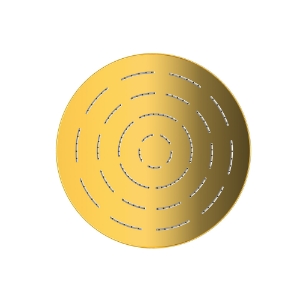 Picture of Round ShapeMaze Overhead Shower - Gold Bright PVD