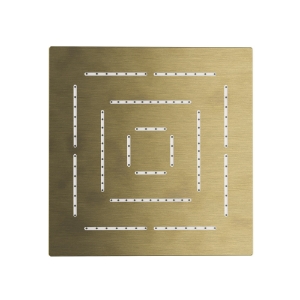 Picture of Square Shape Single Flow Maze Overhead Shower - Antique Bronze