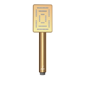 Picture of Rectangular Shape Maze Metal Hand Shower - Auric Gold