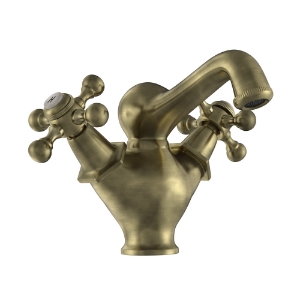 Picture of Central Hole Basin Mixer - Antique Bronze