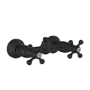 Picture of Shower Mixer for Shower Cubicles (Wall Mounted) - Black Matt