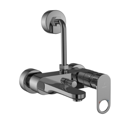 Picture of Single Lever Wall Mixer - Black Chrome