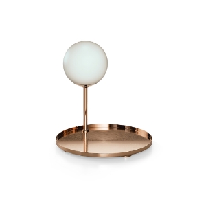 Picture of Light Table Lamp in Auric Gold Finish