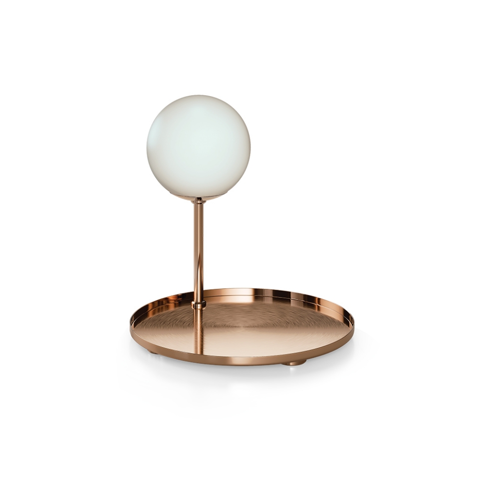 Picture of Light Table Lamp in Auric Gold Finish