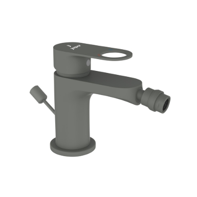 Picture of Single Lever 1-Hole Bidet Mixer with Popup Waste System -Graphite