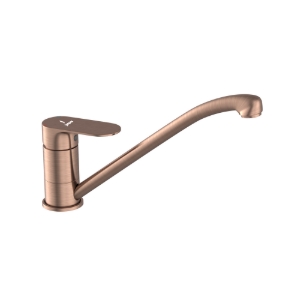 Picture of Single Lever Sink Mixer with Swinging Spout - Antique Copper