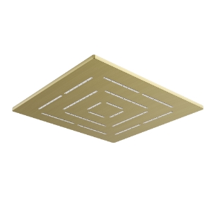 Picture of Square Shape Single Flow Maze Overhead Shower - Antique Bronze