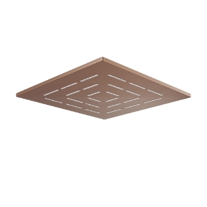 Picture of Square Shape Single Flow Maze Overhead Shower - Antique Copper