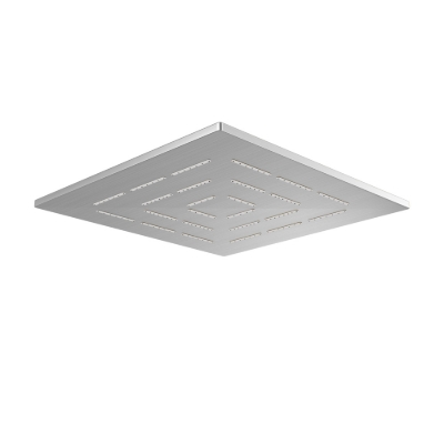 Picture of Square Shape Single Flow Maze Overhead Shower - Stainless Steel