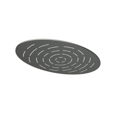 Picture of Maze Overhead Shower 340X220mm Oval Shape Single Flow - Graphite